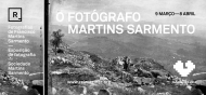 O Fotógrafo Martins Sarmento: banner. Design de Cláudio Rodrigues.